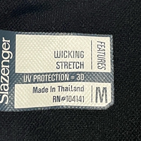 Slazenger Wicking Stretch UV Protection 30 Tank Top Sz Med - Picture 6 of 6